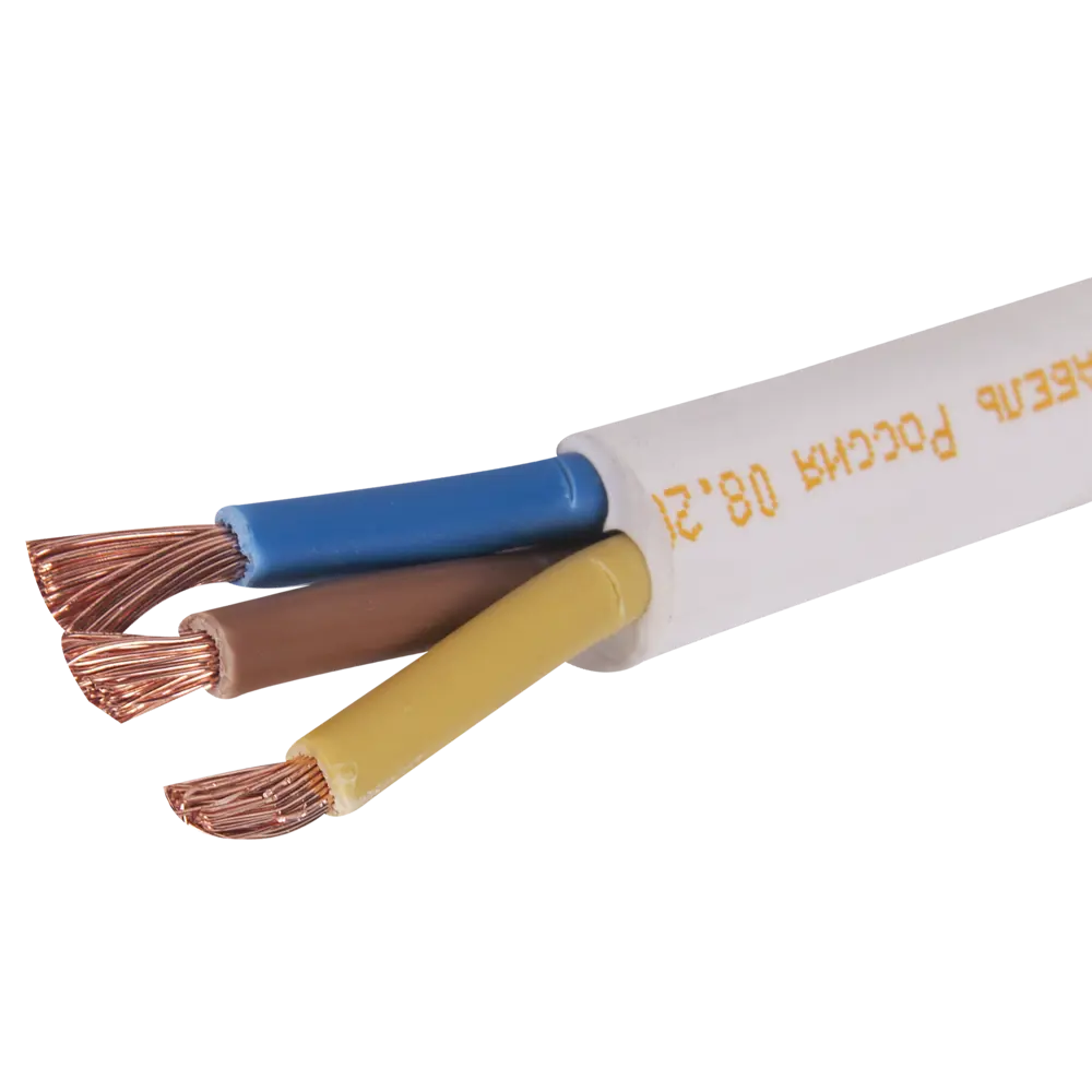 Провод Electraline ПВС 3х4, 5 м, ГОСТ 82034979 STLM-2042008 