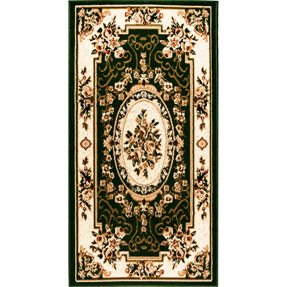 Ковер полипропилен Лагуна 5444Y 80x150 см цвет зеленый MERINOS STLM-2208449