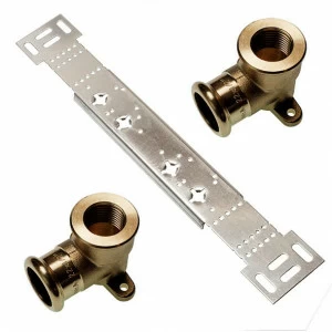 18980G2212 SANHA 8980G монтажный набор, двойная водорозетка ВР 22x1/2 мм