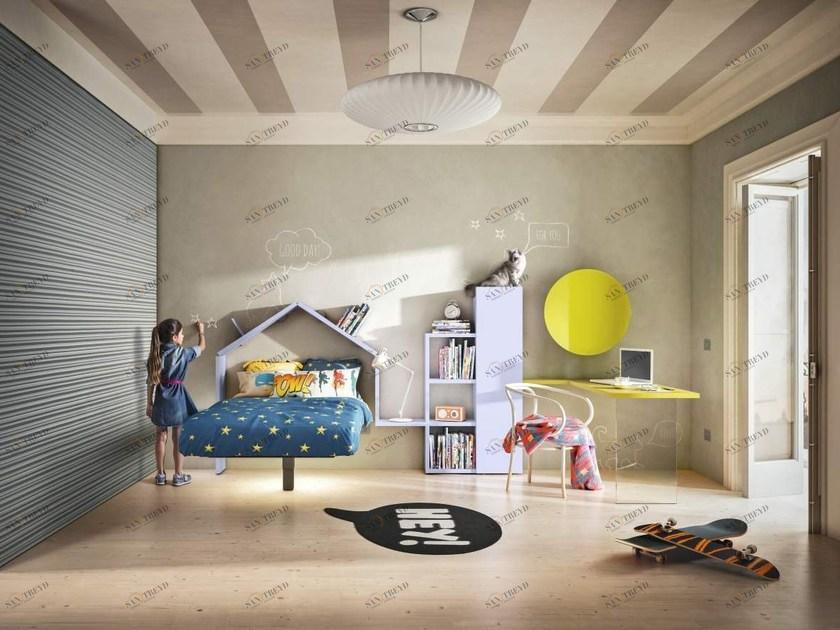 Lago Подвесная односпальная кровать sun-id-1475156