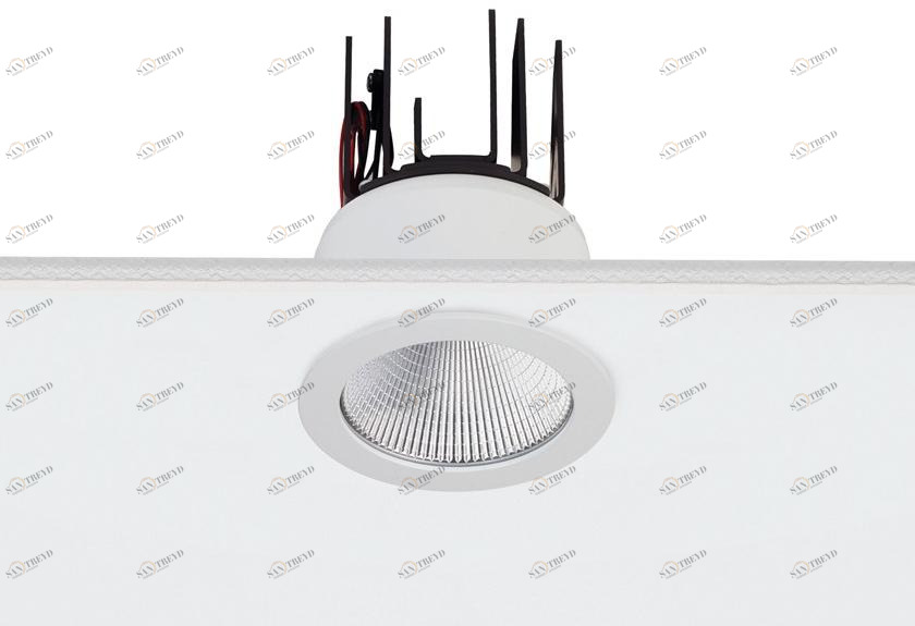 EGOLUCE Встраиваемый алюминиевый светодиодный светильник Star 6705 / 6706