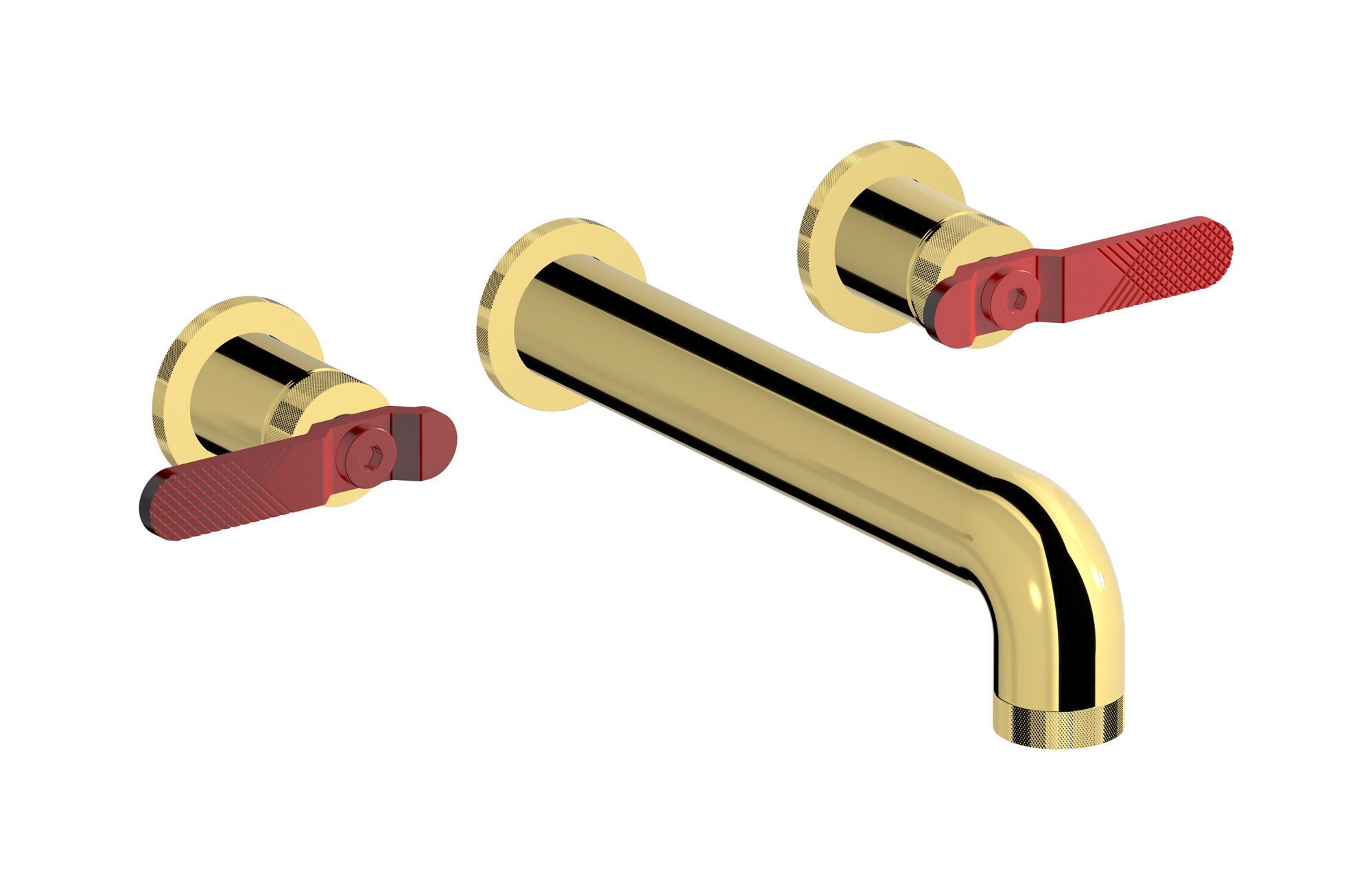 Настенный смеситель для раковины с 3 отверстиями IB Bold ARCH-00040392 - Вид №11