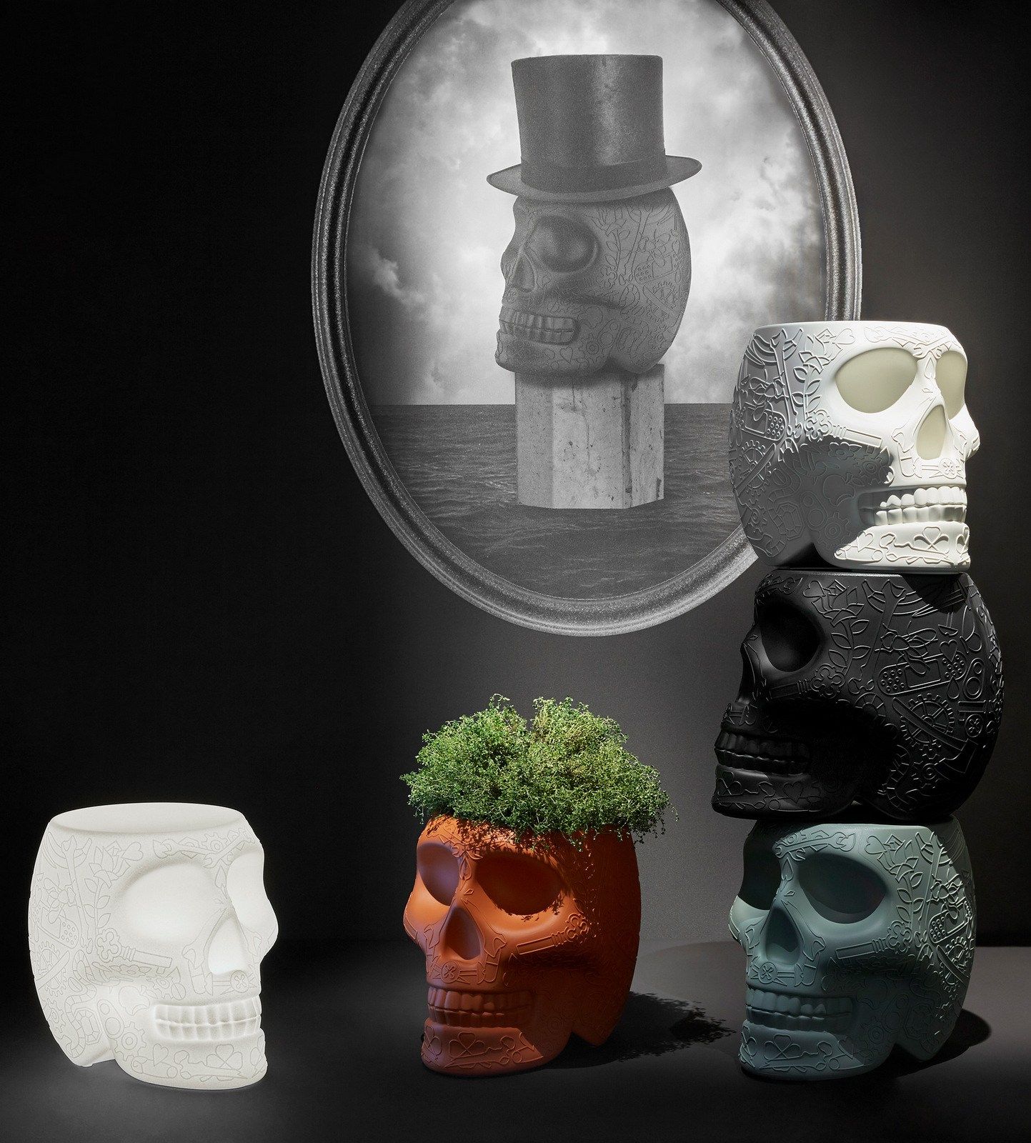 Табурет / журнальный столик из полиэтилена Qeeboo Мексика ARCH-00119964 - Вид №4