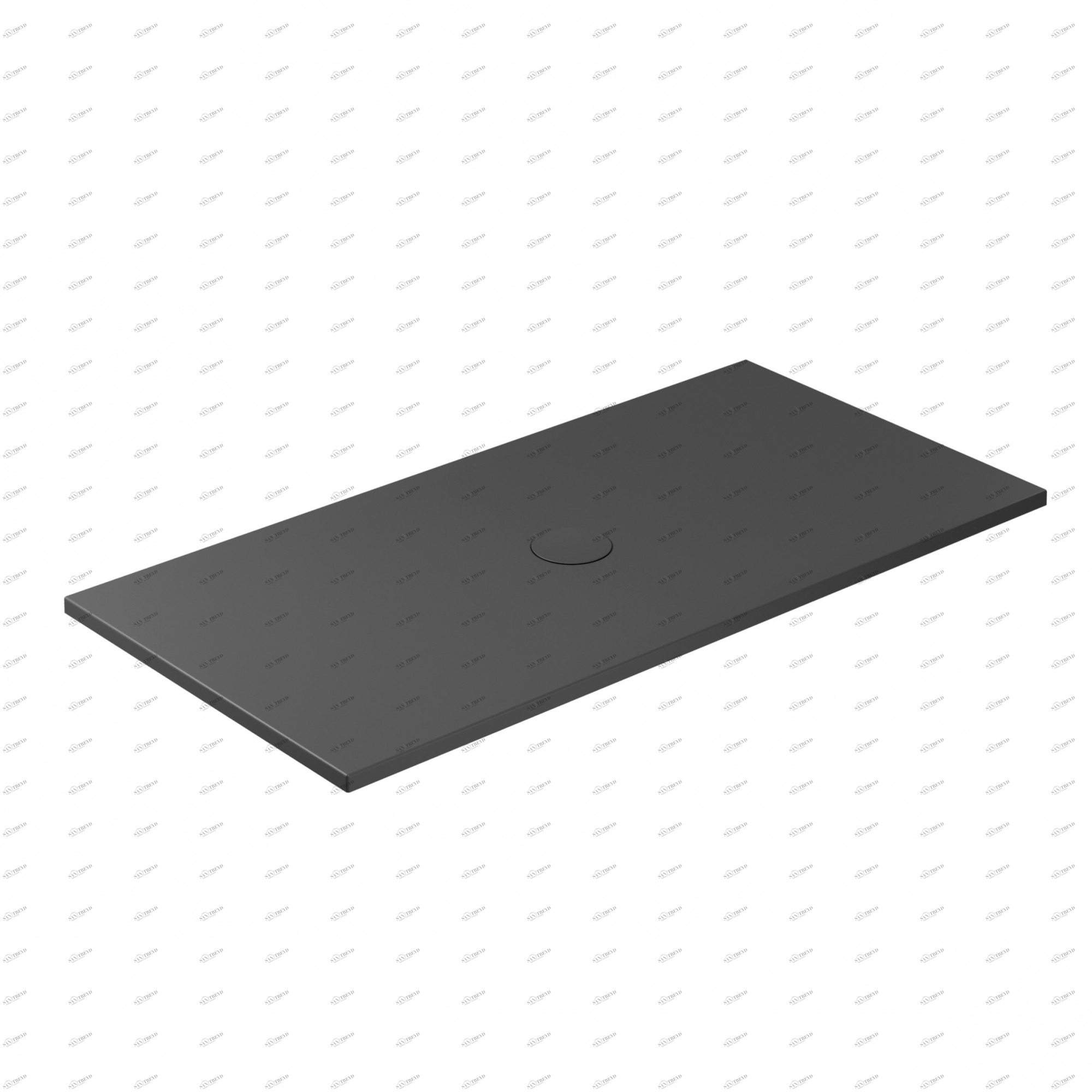 Душевой поддон 160x80 Черный  1053NEMT GALASSIA Shower Trays