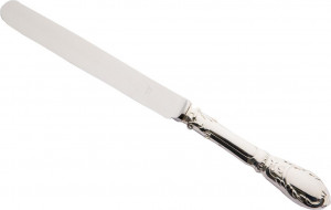 76312 Odiot Нож десертный 22см "Тюренн" (серебро 925пр) Серебро 925