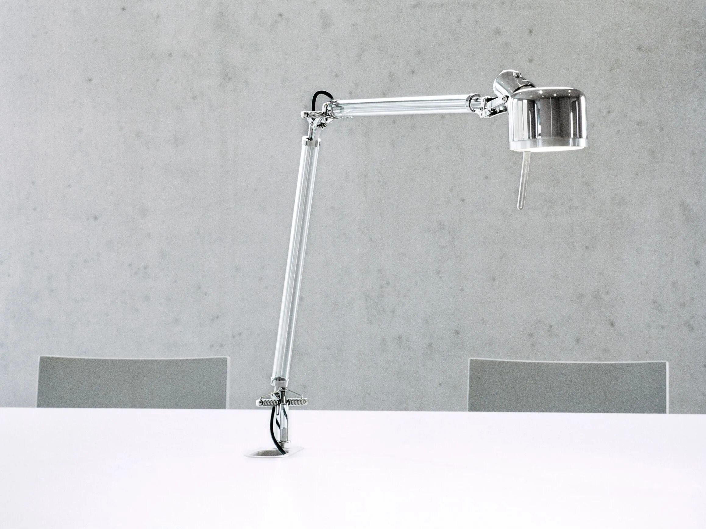 Регулируемая светодиодная настольная лампа из нержавеющей стали serien.lighting JOB ARCH-00043932 - Вид №1