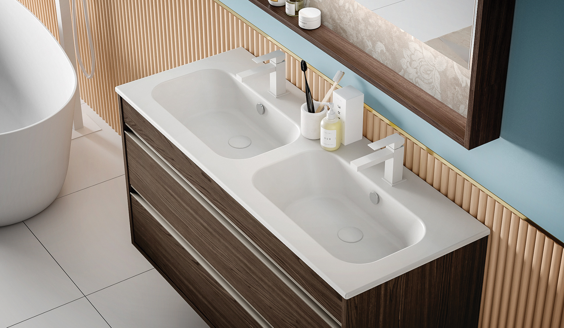 Smart46 vanity top Mastella  Freedom  Worktops & consoles