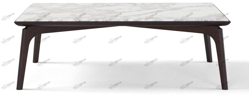 AMURA Прямоугольный мраморный журнальный столик Olga sun-id-1490488