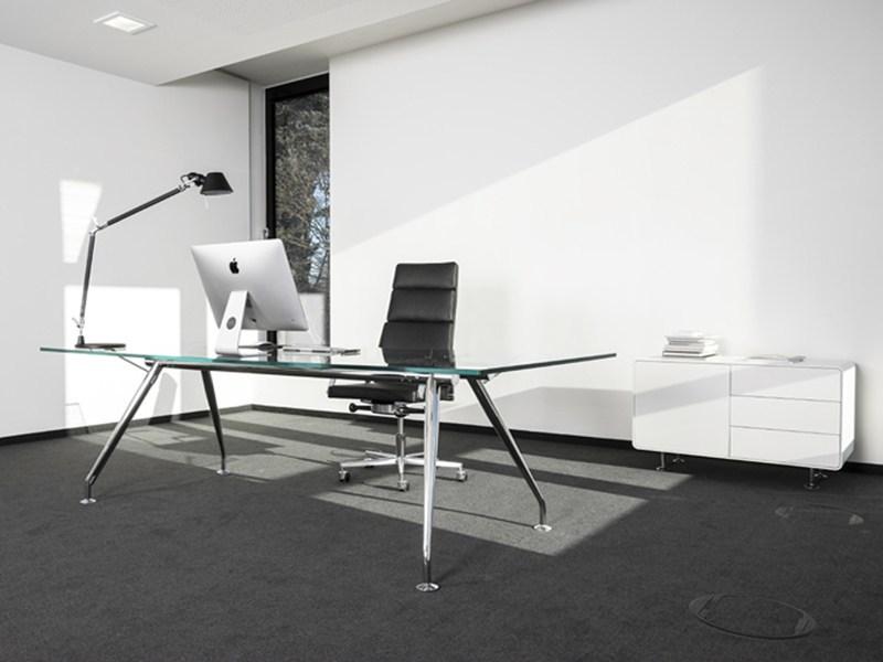 Spiegels Прямоугольный письменный стол из стекла .sun sun-id-1466450 - Вид №2