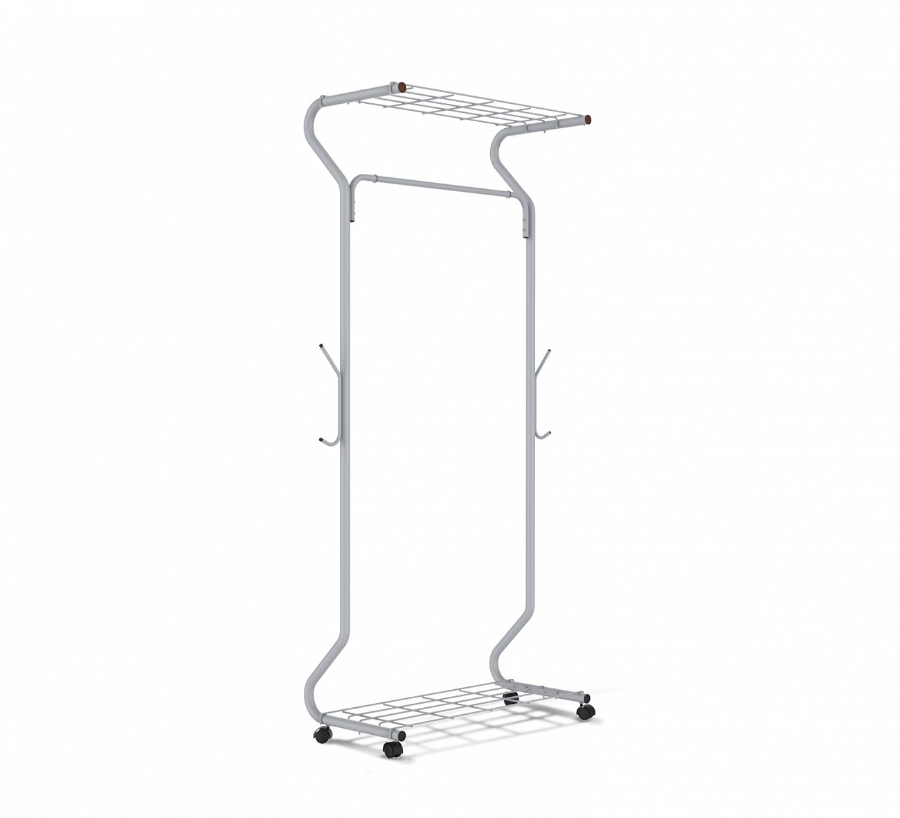 Вешалка гардеробная Komfort SHEFFILTON ДИЗАЙНЕРСКИЕ 015554 Серый;чёрный  - Вид №1