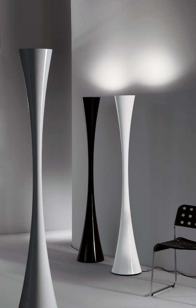 Светодиодная напольная лампа из смолы Martinelli Luce BICONICA ARCH-00023698 - Вид №1