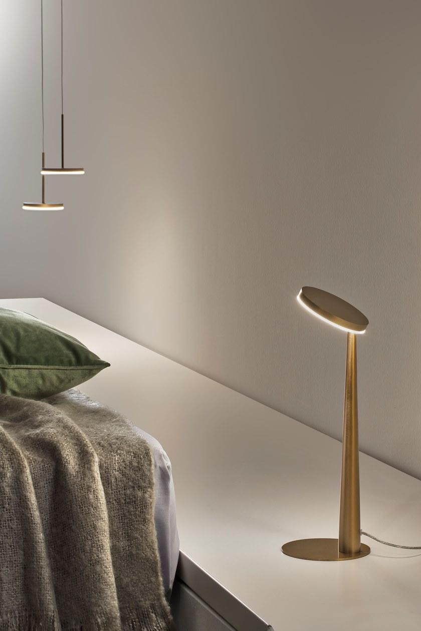 PANZERI Регулируемая светодиодная настольная лампа из литого под давлением алюминия Bella sun-id-1507169 - Вид №4