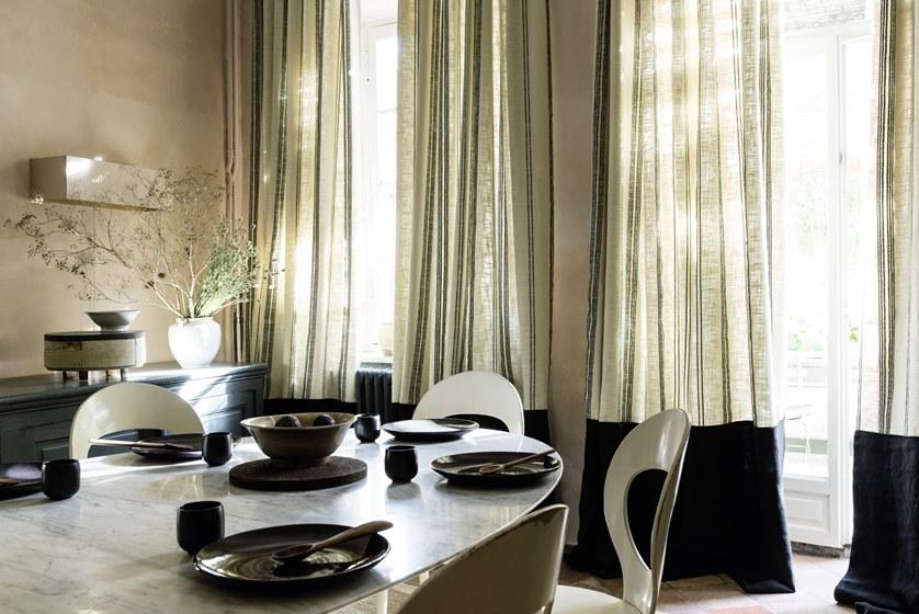 Élitis Полосатая ткань для штор Respiro sun-id-1444857 - Вид №1