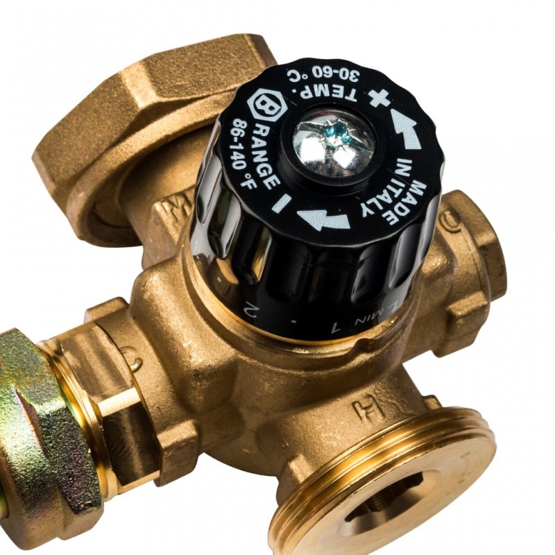 Насосная группа STOUT со смесительным контуром 1" без насоса в теплоизоляции SDG0003002501 - Вид №4