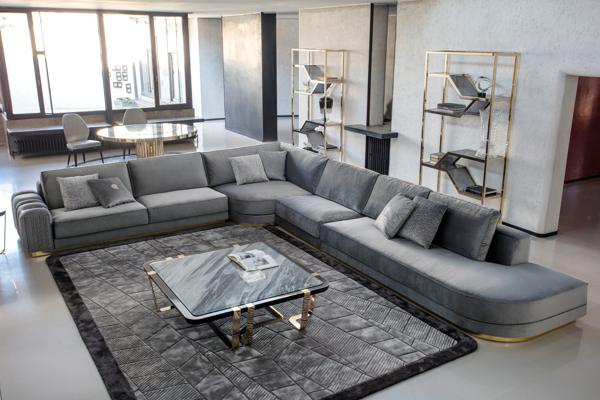 GRST232 Charisma секционный диван - giorgio collection - Вид №7