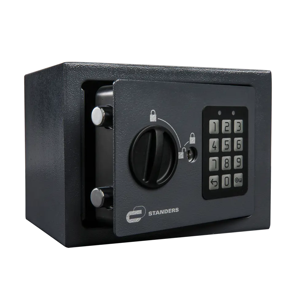 Сейф Standers 4 л электронный замок 20x15x15 см сталь 85155395 STLM-2053876  - Вид №1