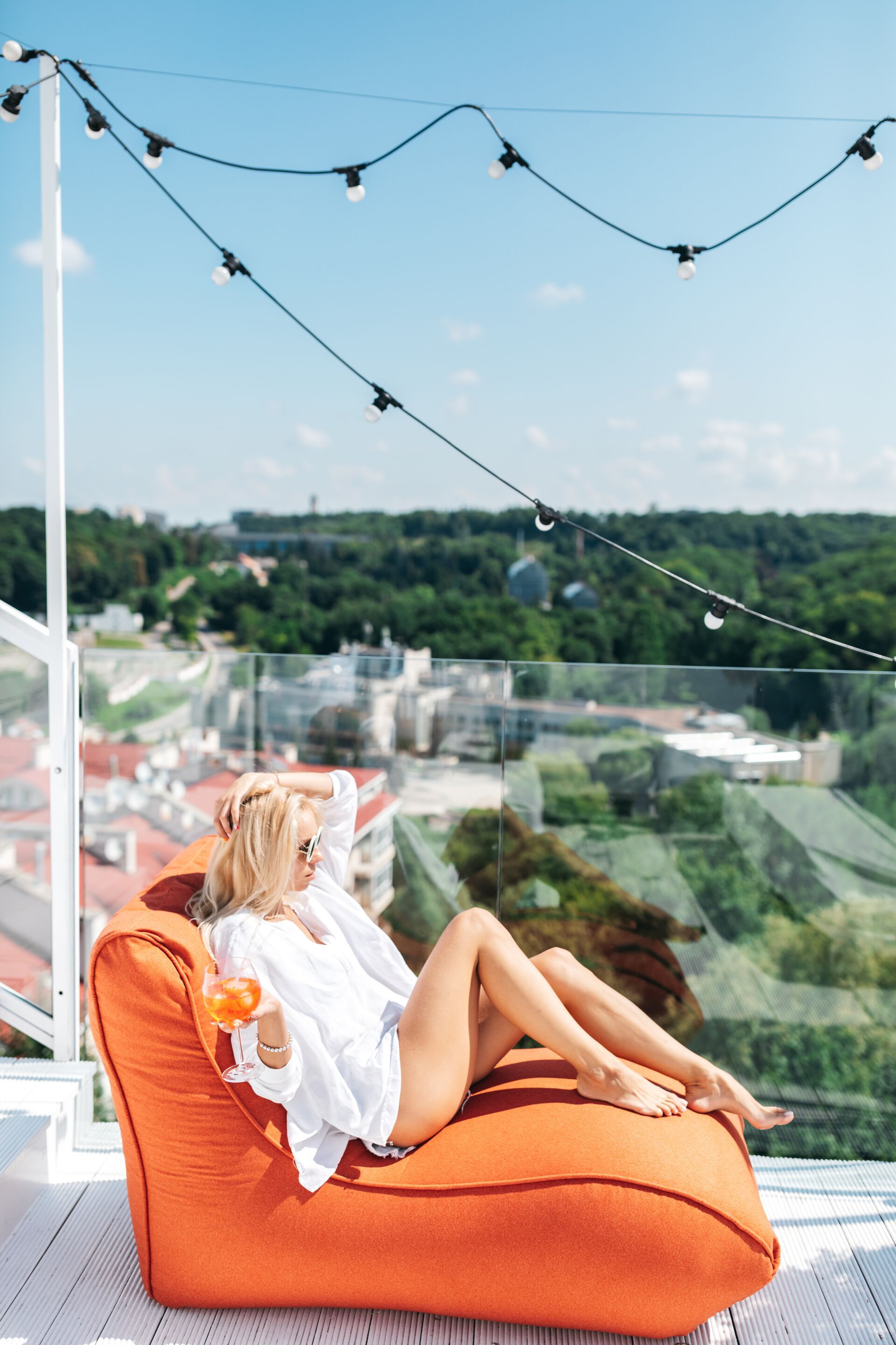 Мягкий шезлонг из ткани Joyf Beanbags ARCH-00029761 - Вид №14