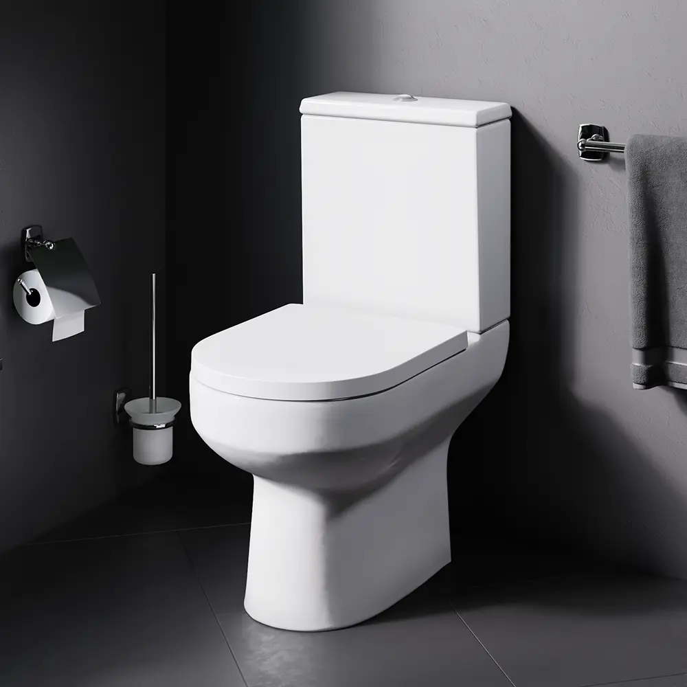 Унитаз-компакт AM.PM Crave Flash Clean с микролифтом и каскадным смывом 89338138 STLM-1328015 - Вид №3