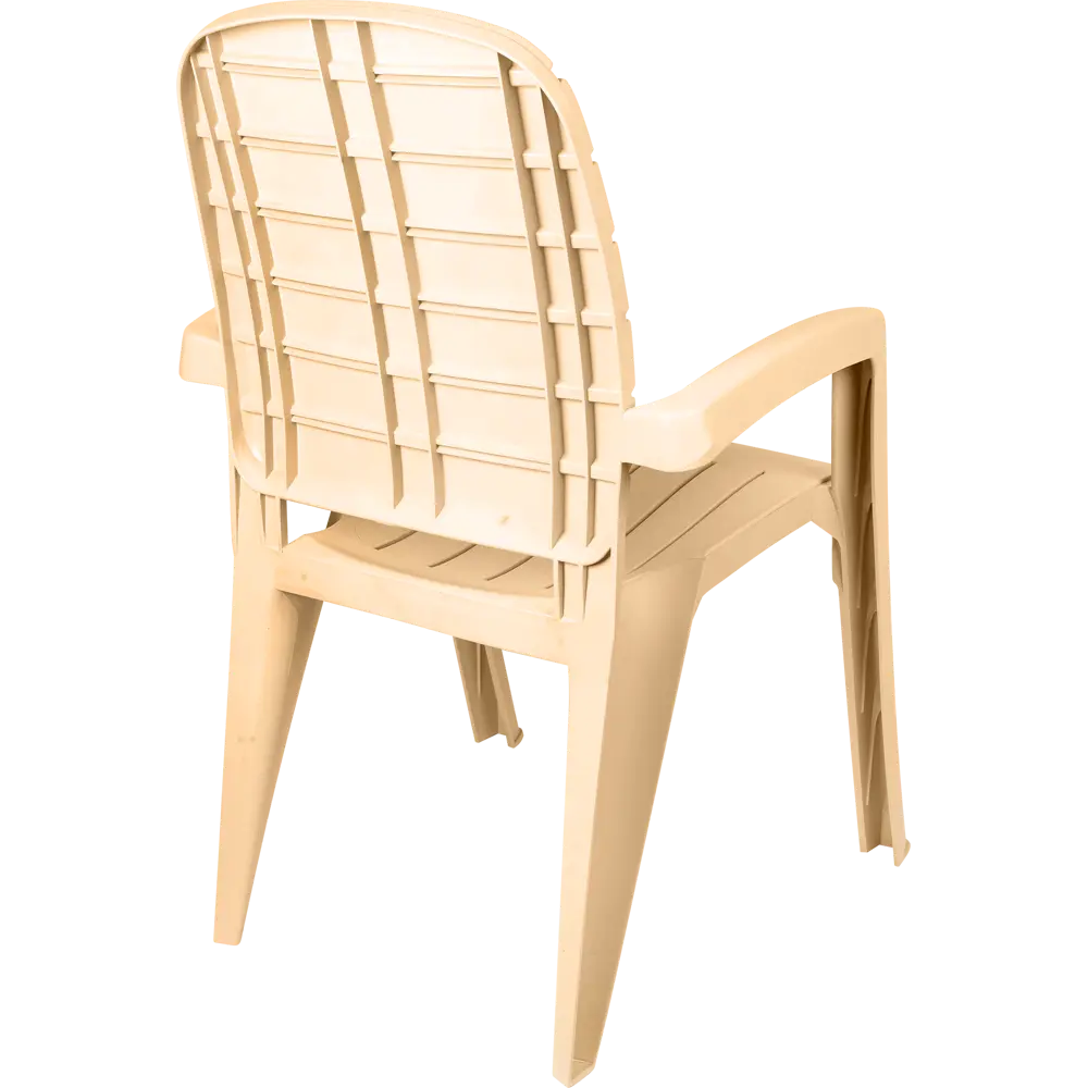 Кресло садовое «Прованс», цвет бежевый ЭЛЛАСТИК-ПЛАСТ STLM-2030272 - Вид №1