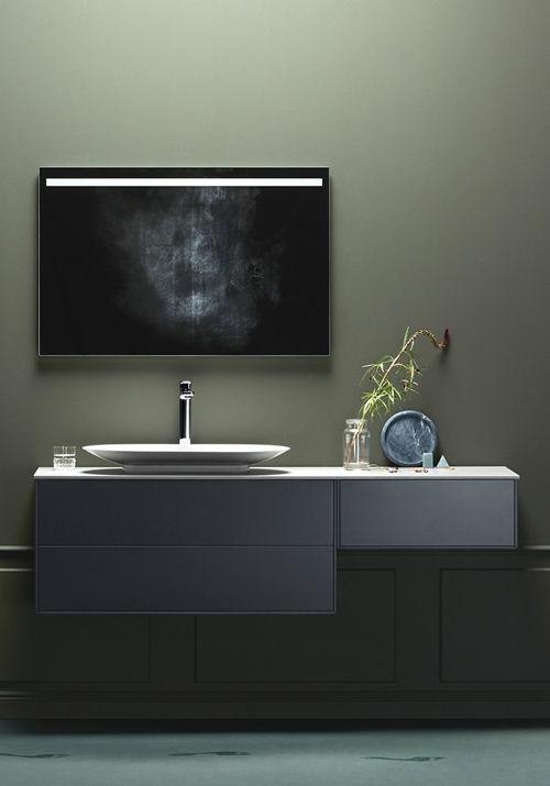 1590206 Шкаф Для Умывальника Edge 1600 1000 M 600 Модуль И ... Hafa Белый  - Вид №1