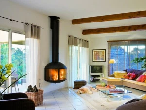 Focus creation Настенный дровяной камин Edofocus