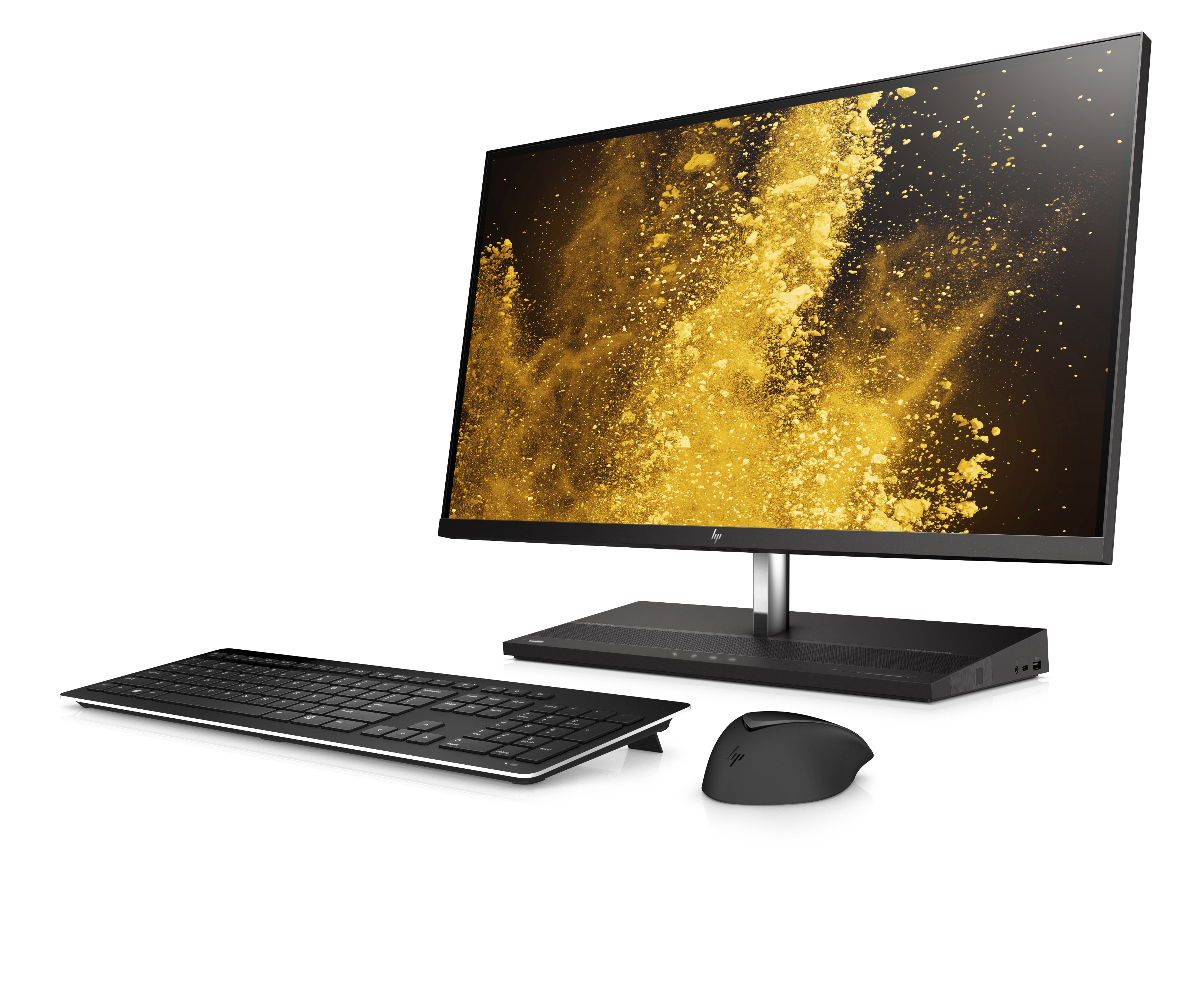 4PD67EA#ACB eliteone 1000 g2 aio nt 27" 27"(3840x2160 ips (матовый))/intel core i5 8500(3ghz)/8192mb/256ssdgb/bt/wifi/war 3y/w10pro + premium wrless kbd&mouse HP Santreyd  - Вид №1