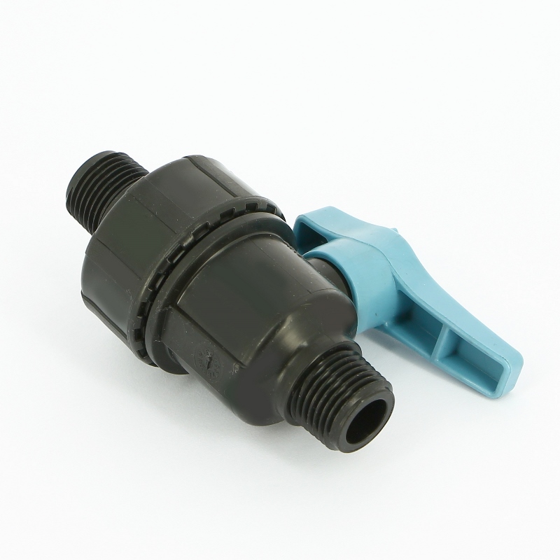 Кран НН Unidelta 1/2" для труб ПНД полипропилен PP-B 1074002002001 - Вид №1