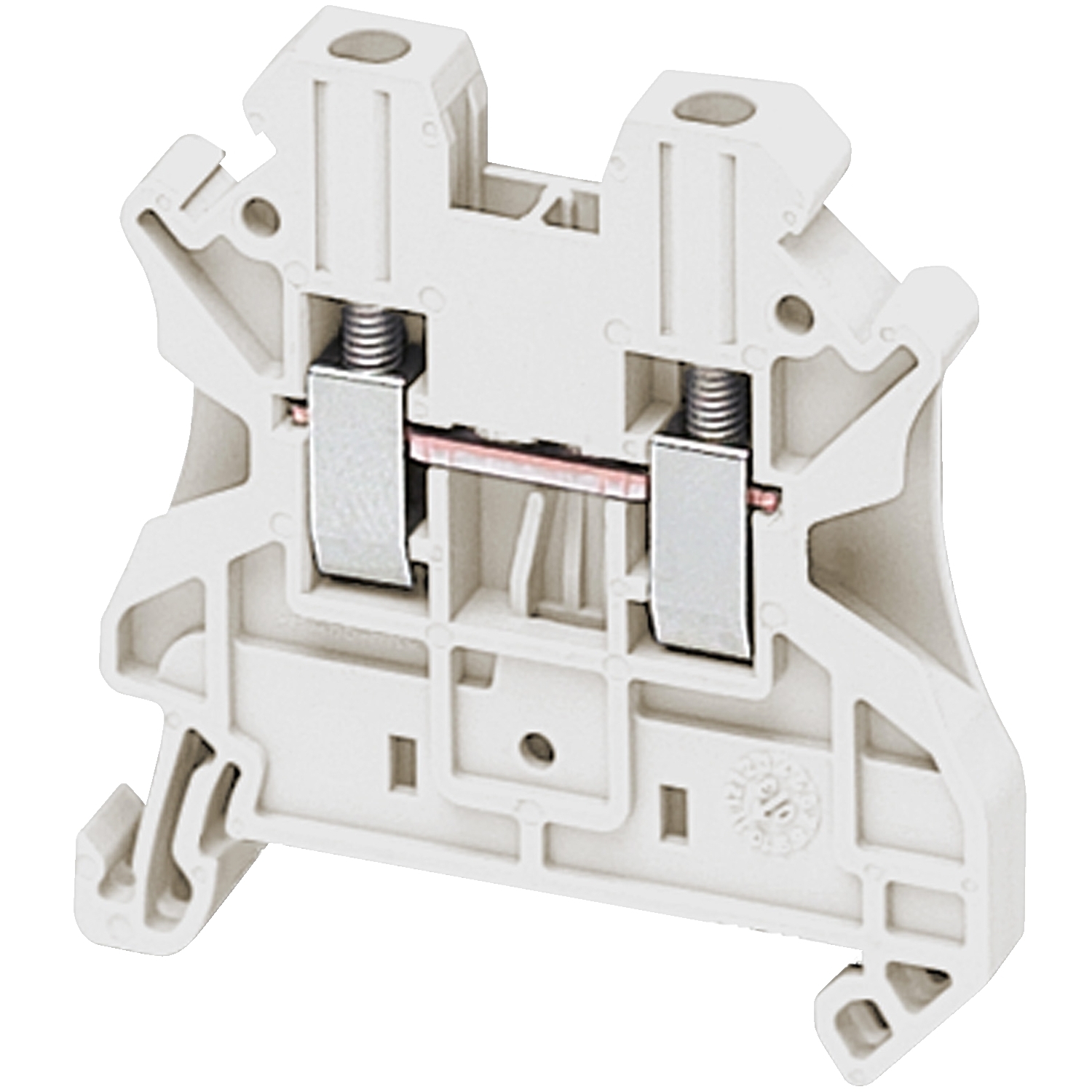 NSYTRV22WH Клеммник винтовой проходной TR 2,5 мм², белый Schneider Electric Linergy 