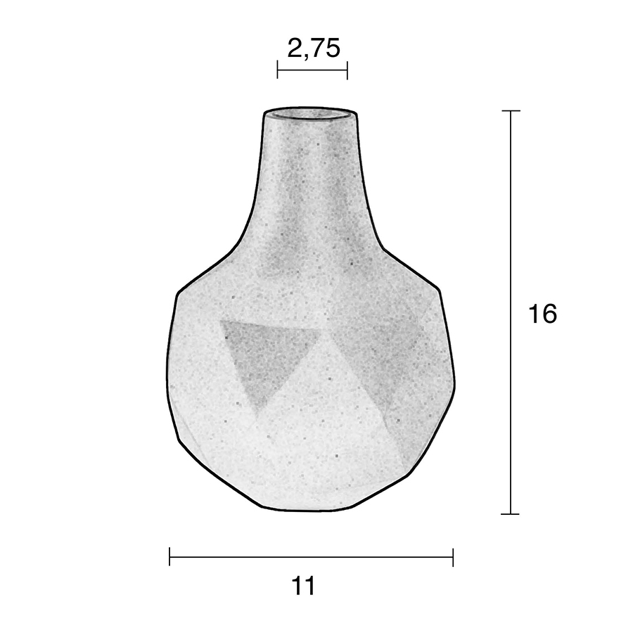 Ваза Bloom песочная Zuiver 8200023 - Вид №5