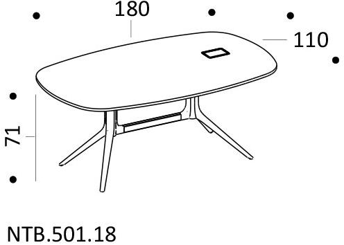 ICF стол письменный Notable sun-id-1477150 - Вид №1