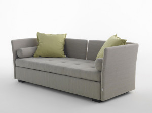 Одноместный диван-кровать из ткани