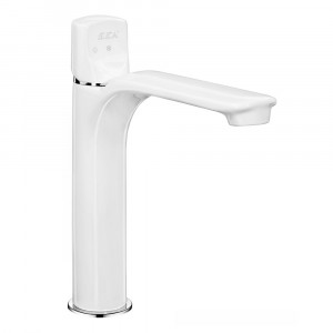 104108983  Смеситель для умывальника Myra Medium - белый