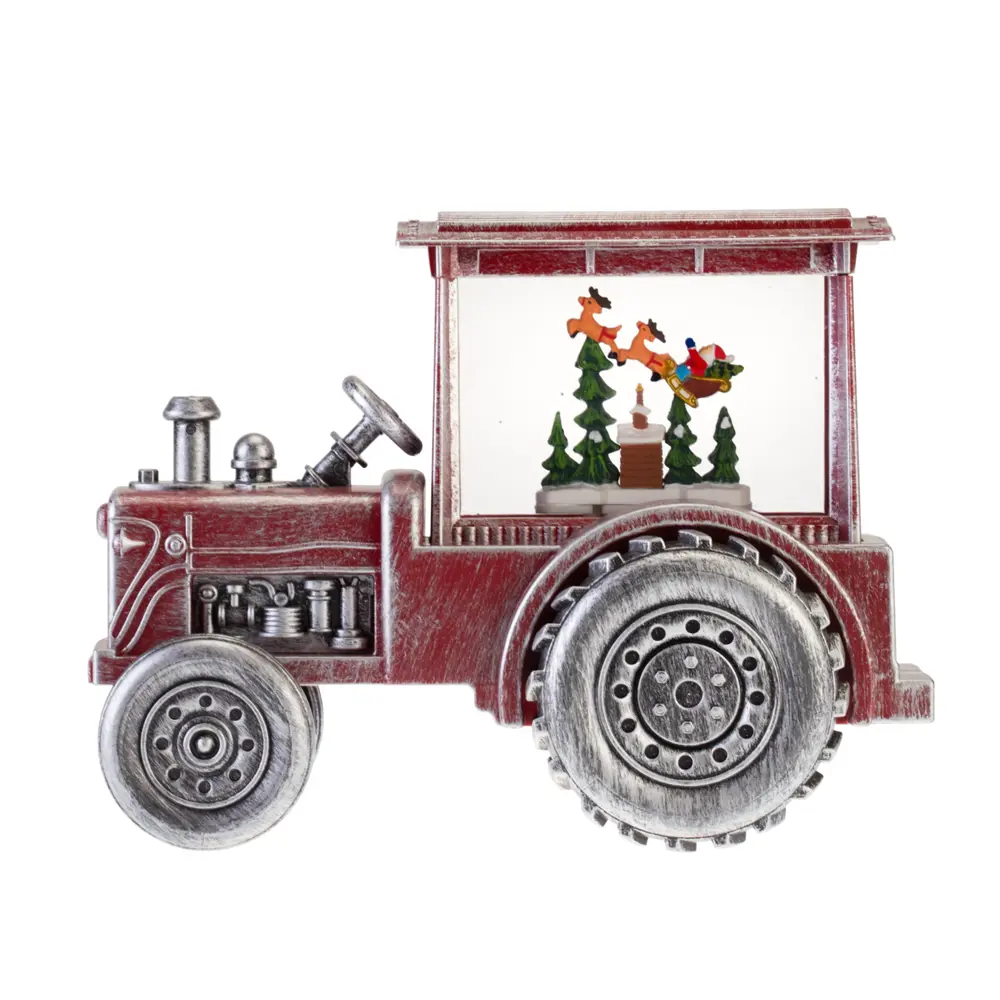 89380295 Электрогирлянда - фигура Трактор для дома 4 лампы 22.7 см красный STLM-1344939 Santreyd  - Вид №3