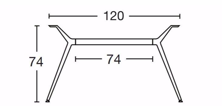 SCAB DESIGN Прямоугольный стол из закаленного стекла Metropolis sun-id-1402333 - Вид №3