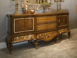 Bellotti Ezio Буфет из каштана с ящиками 1430 1430