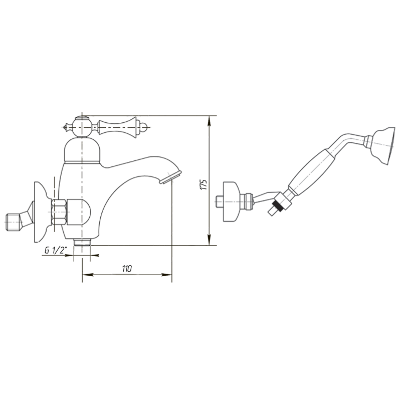 26876 Смеситель Migliore Bomond  - Вид №1