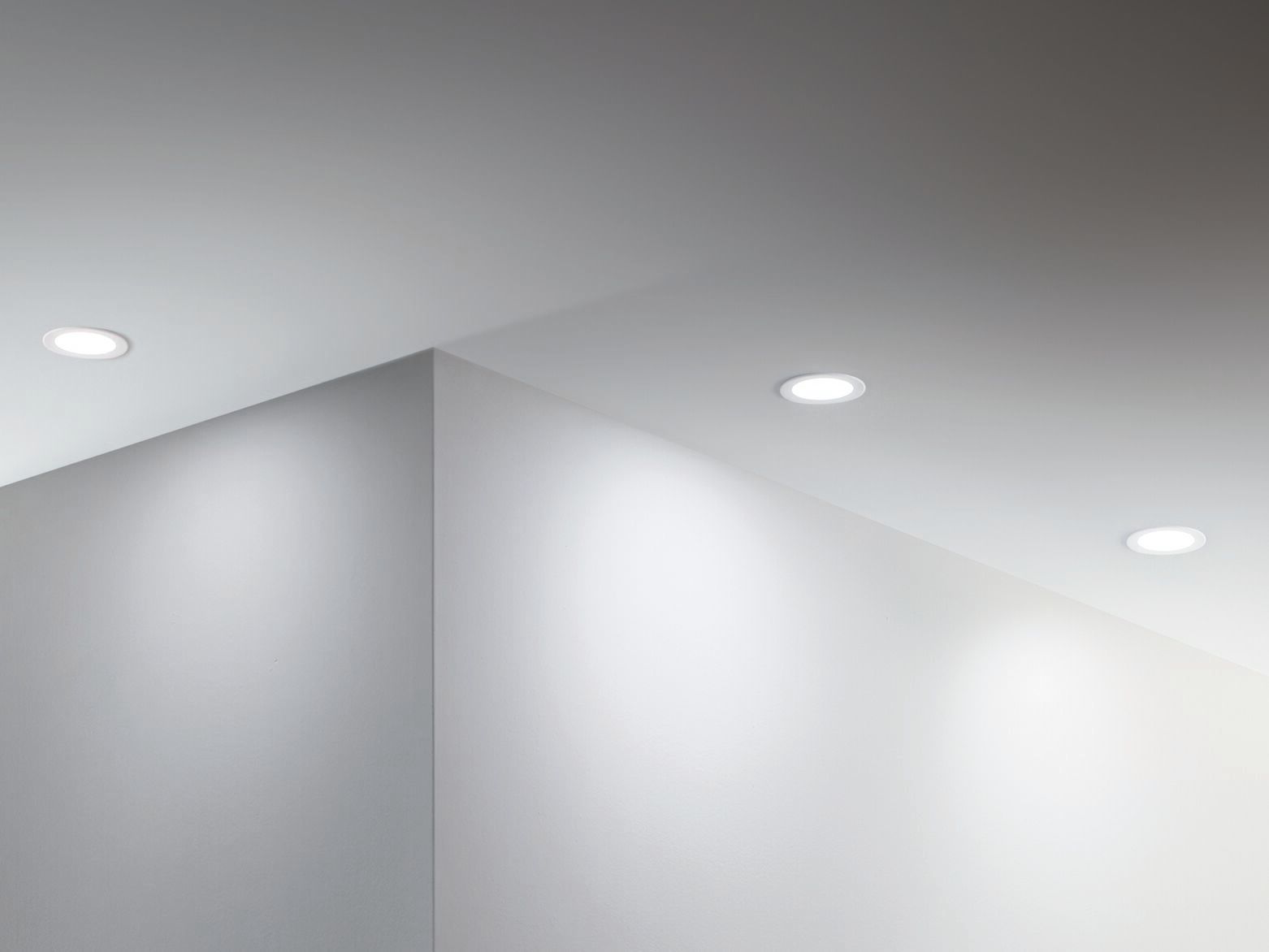 Встраиваемый светильник из поликарбоната с системой RGB Fan Europe Lighting INTEC ARCH-00066964