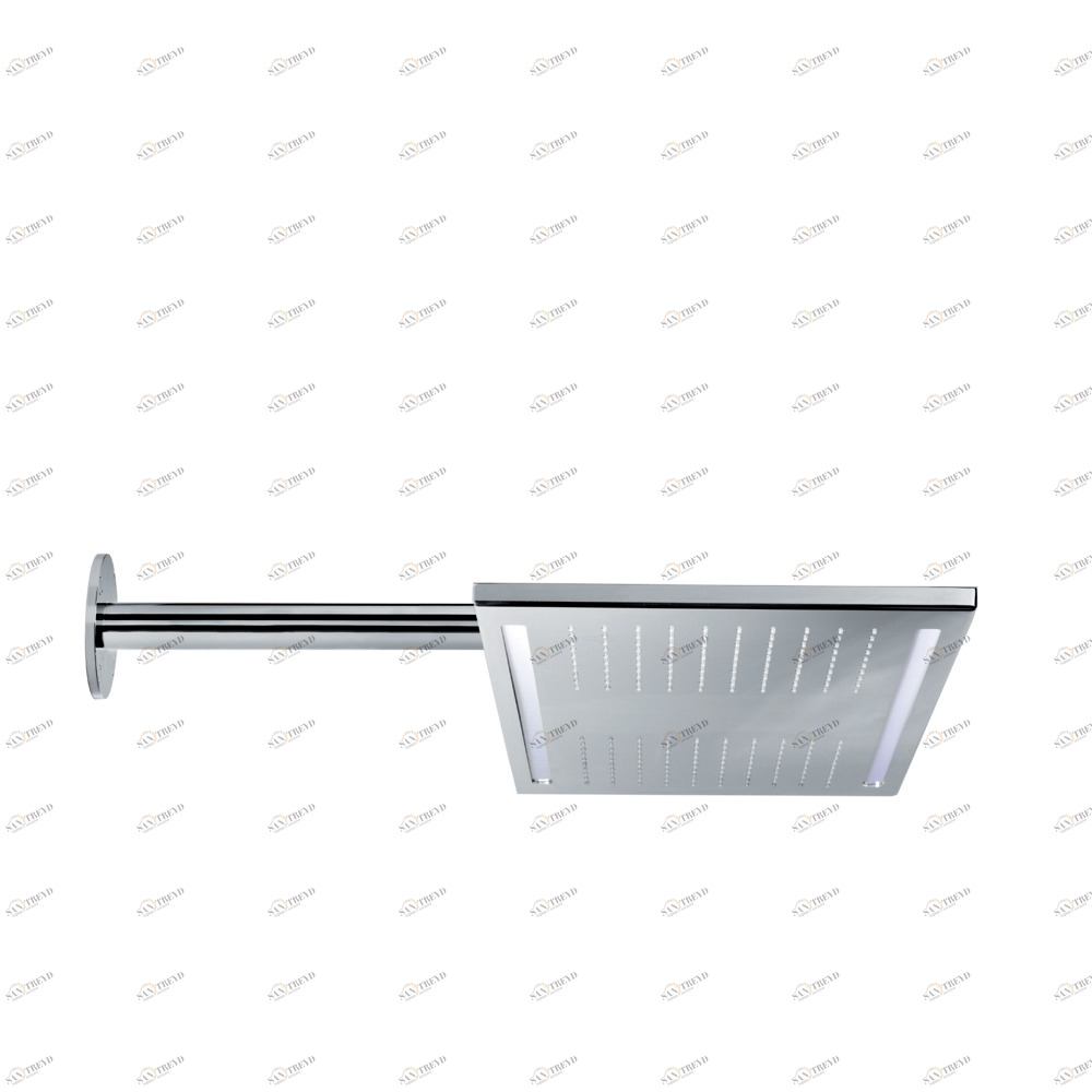 Прямоугольный верхний душ из нержавеющей стали  NEWFORM Италия 681