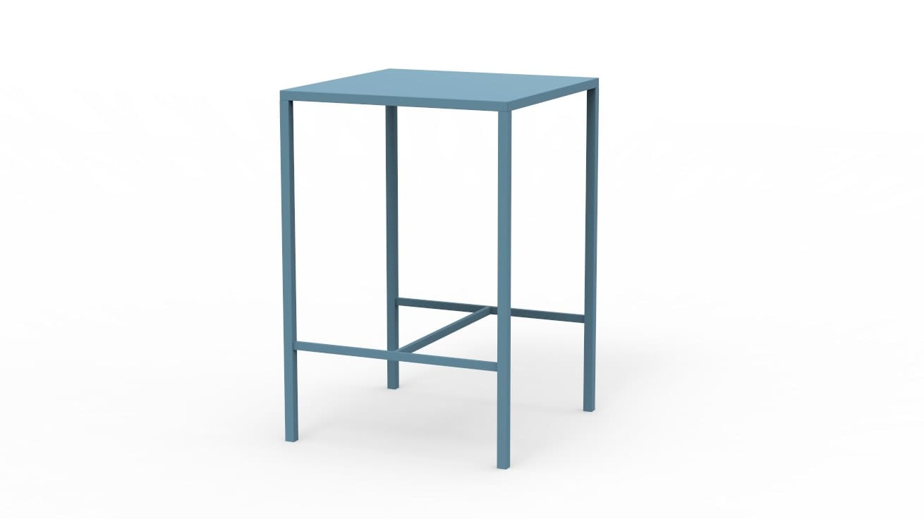 Высокий квадратный металлический садовый стол Vermobil SEASIDE ARCH-00134681 - Вид №17