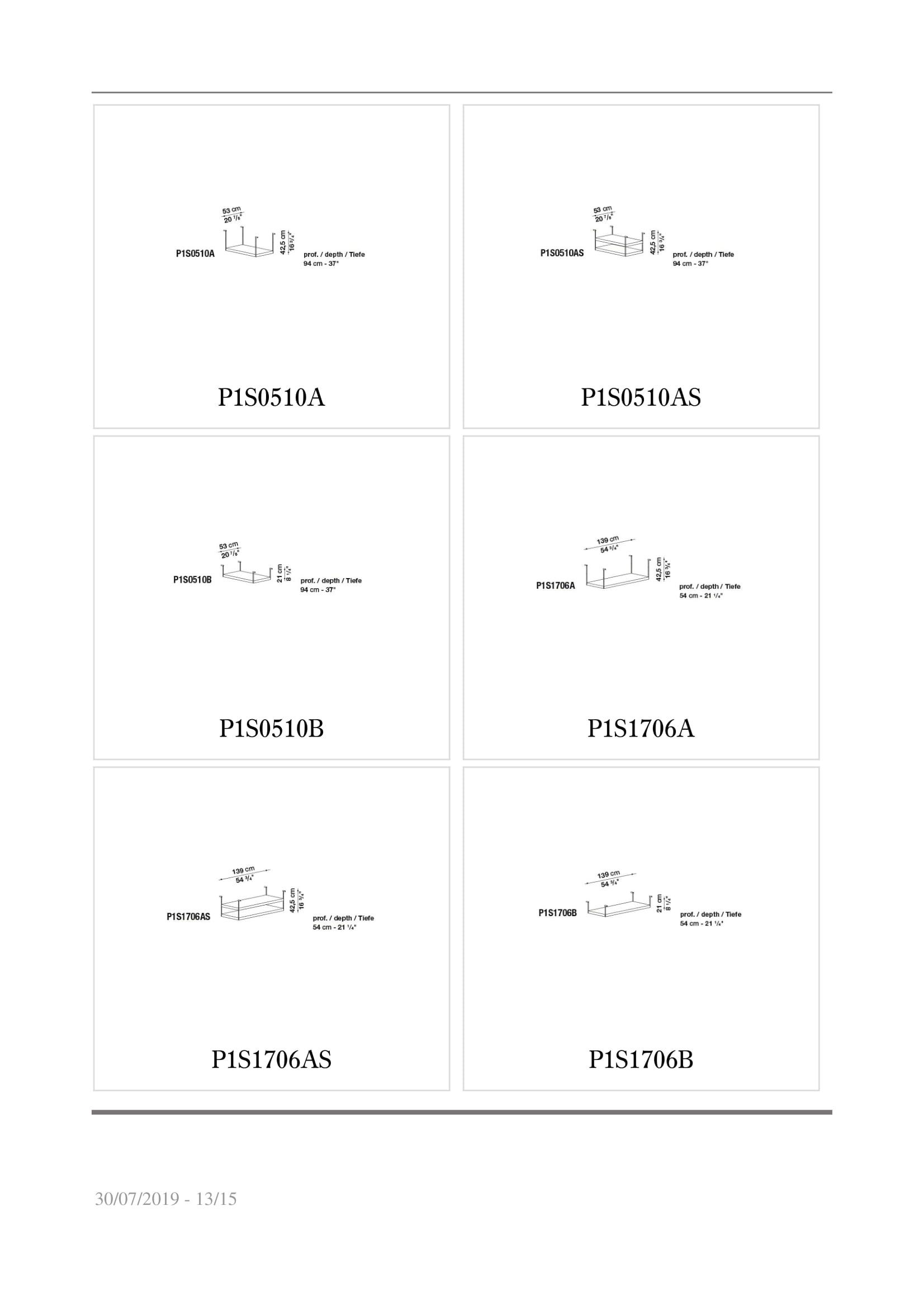 Прямоугольный рабочий стол B&B Italia Project проект 1 ARCH-00076606 - Вид №9