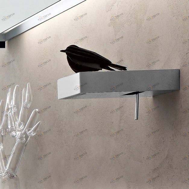 Toscoquattro Смеситель-полка 20 см для раковины Rubinetteria полиров.нерж.сталь 08RB1IL