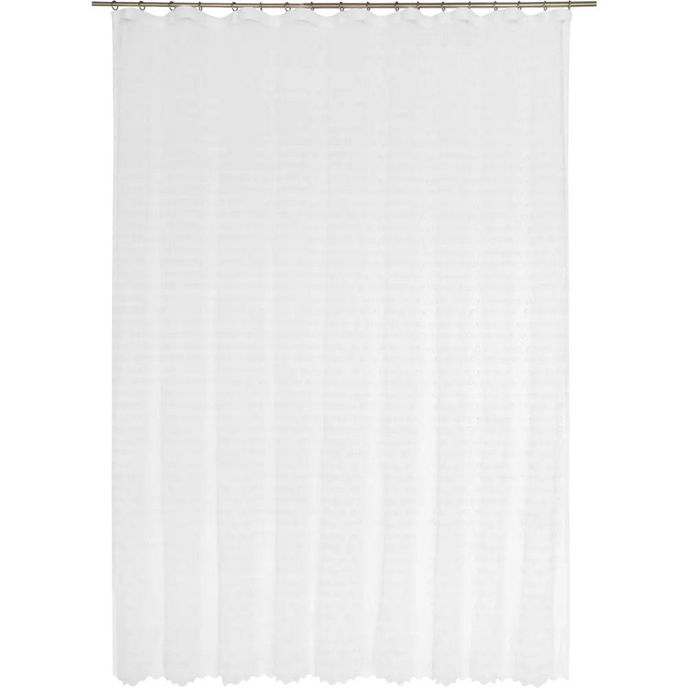 Тюль на ленте «Вензель», 250x260 см, вензель, цвет белый AMORE MIO STLM-2182441