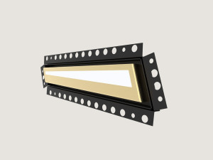 Металлический настенный светодиодный прожектор