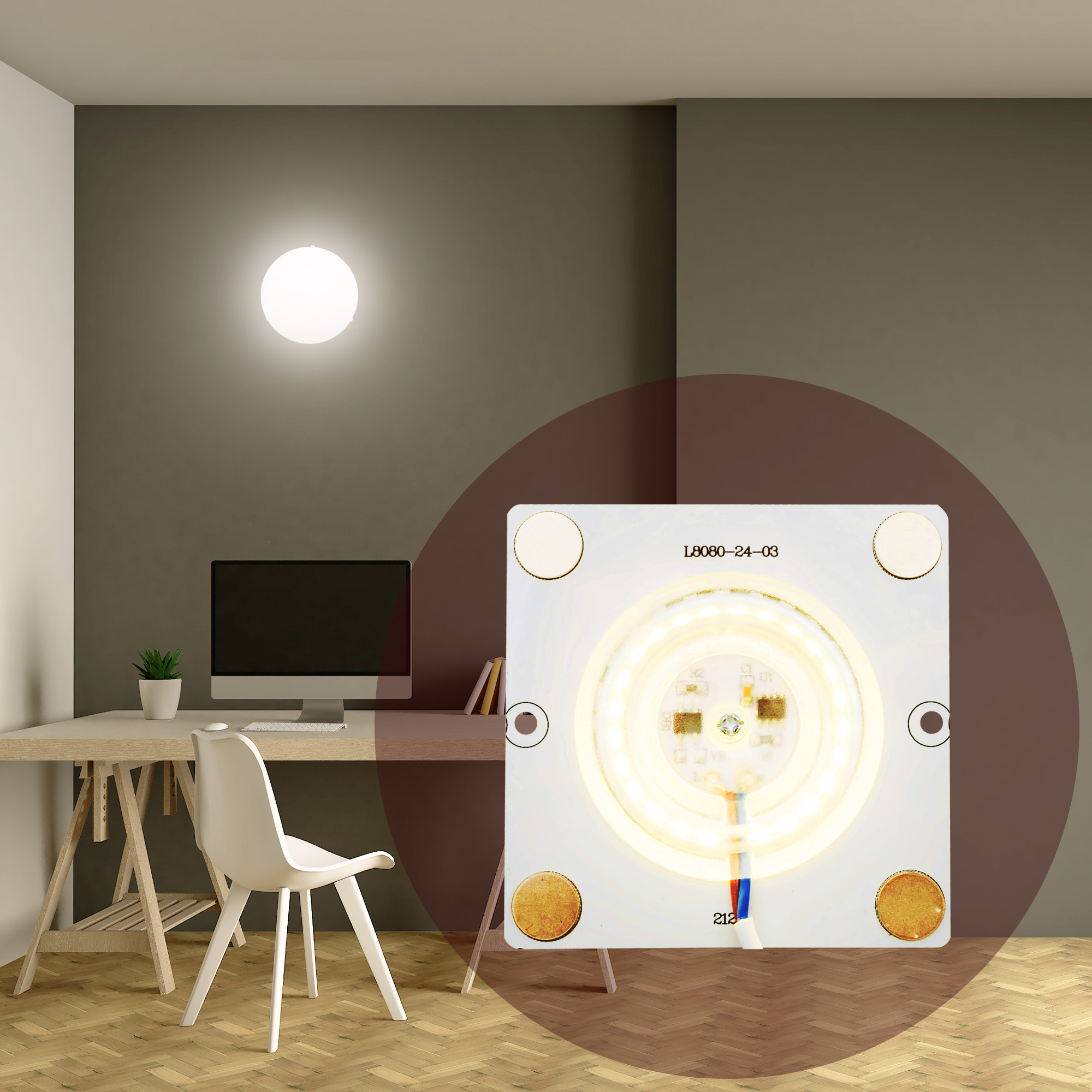 82039697 Плата светодиодная 02-18, 12 Вт, 220 В, 960 Лм, степень защиты IP20 STLM-0018186 APEYRON  - Вид №7