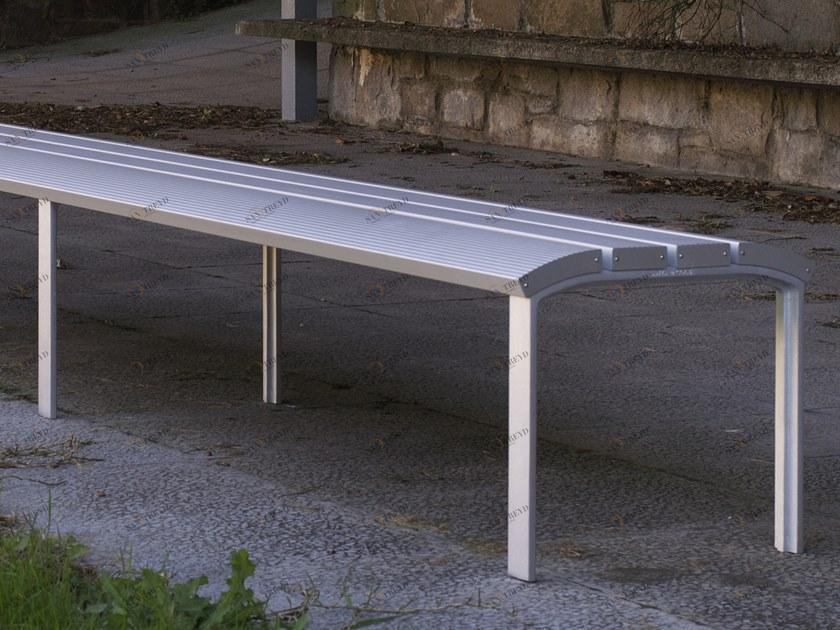 URBIDERMIS Скамья из анодированного алюминия без спинки Neoromántico sun-id-1385431