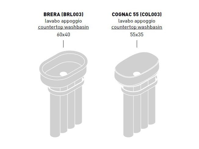 Колонка для умывальника ArtCeram CHURCH ARCH-00138631 - Вид №7