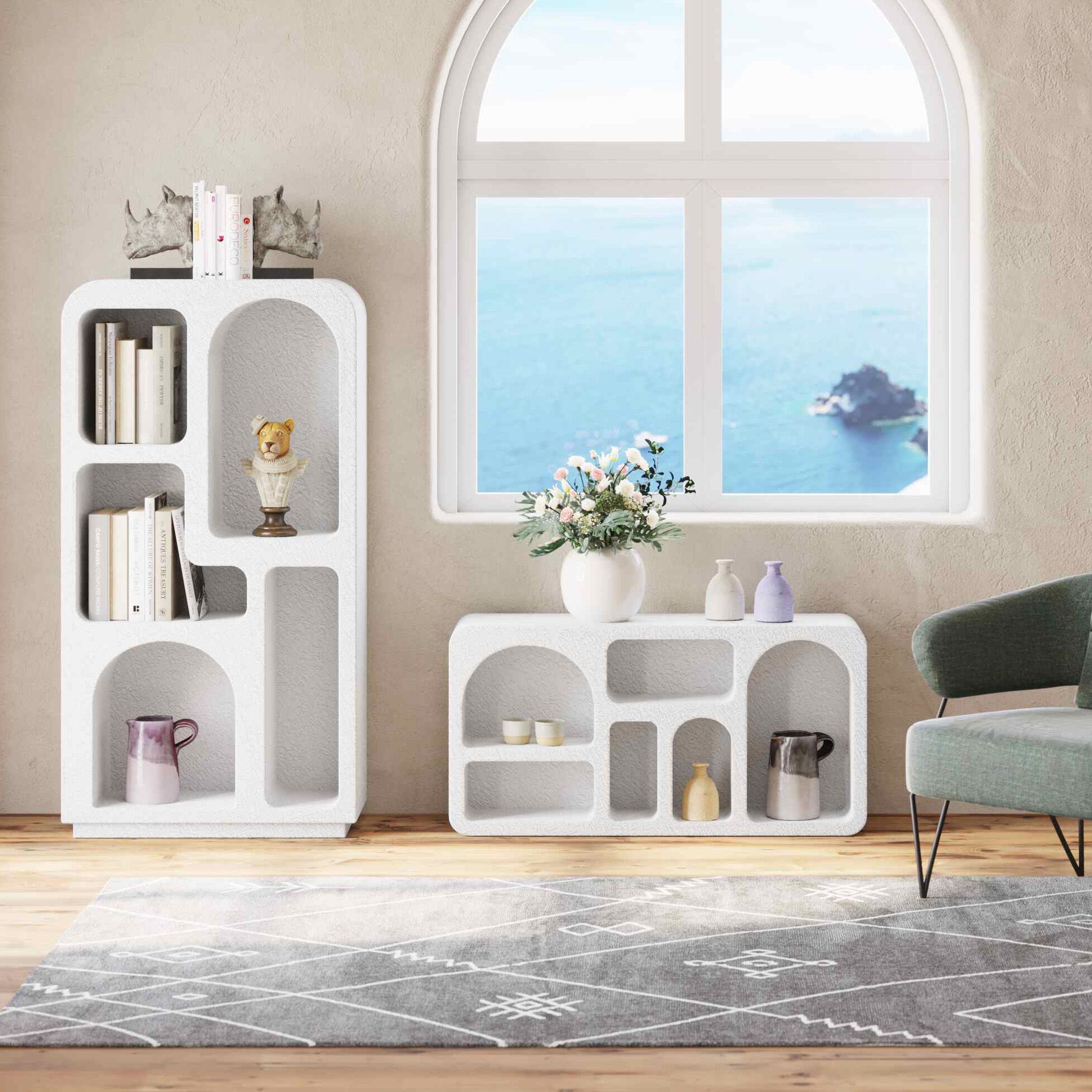 Самонесущий книжный шкаф из МДФ KARE Design Bonita ARCH-00106007 - Вид №1