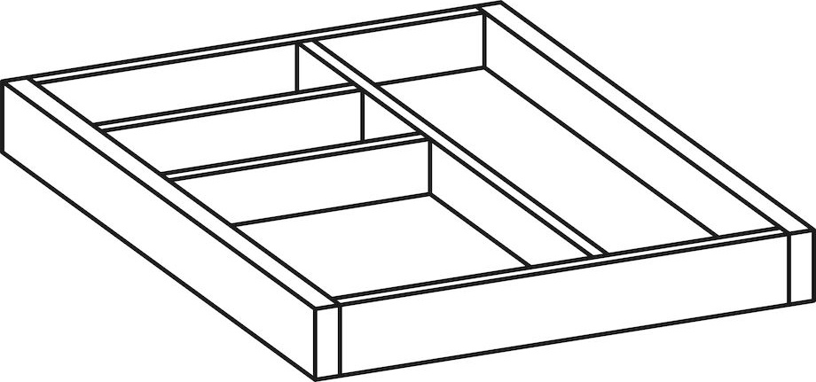 H4924020976311 Большой органайзер для ящика, не подходит для моделей 424053, 424151, 424152, 424360 LAUFEN PRO