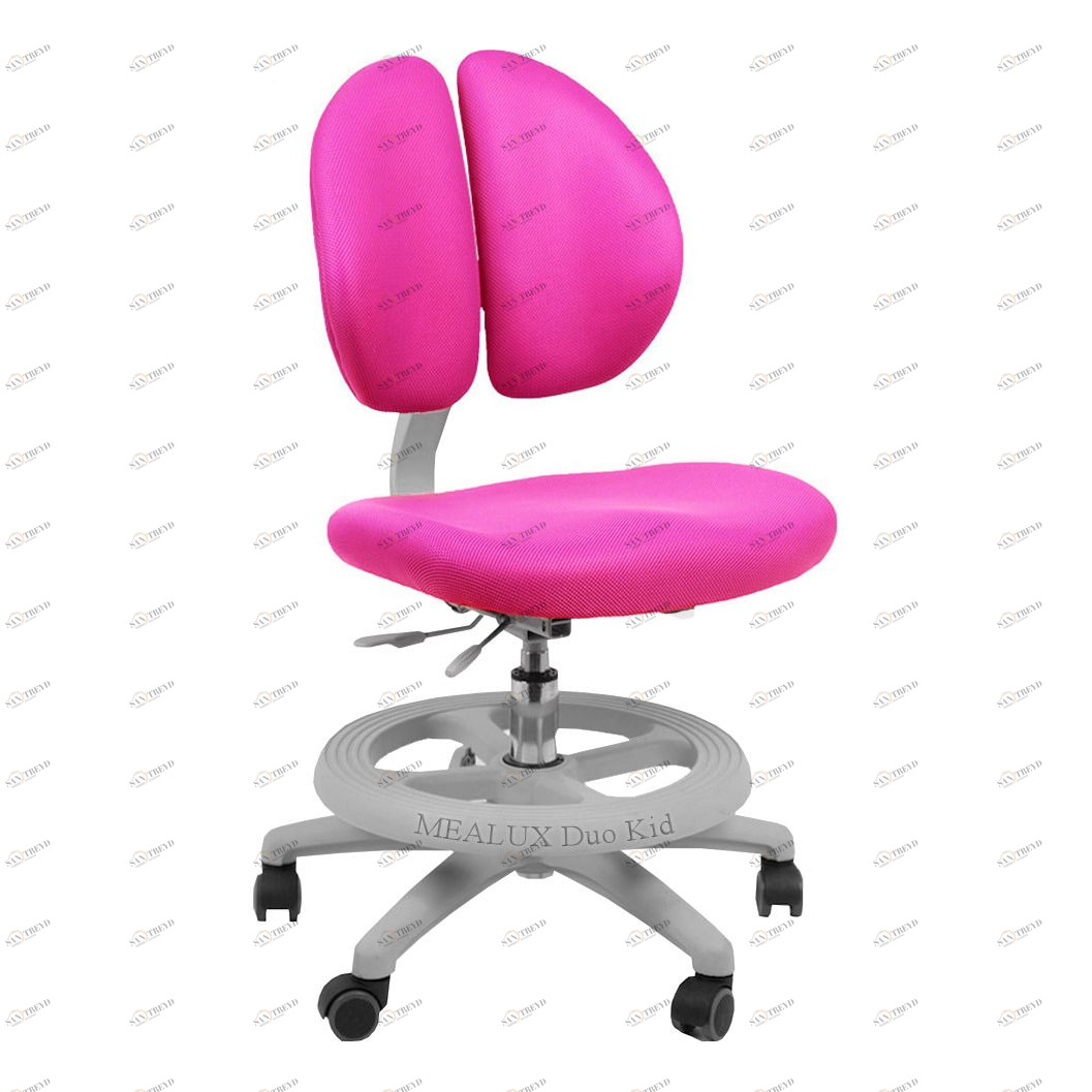 Кресло детское на колесиках розовое Duo-Kid Small MEALUX  00-3947283 Розовый Santreyd 