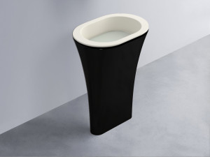 AMLA65-TL+AMPILO-PM+AMCOLO-N Раковина Amedeo Ovale отдельностоящая cielo Enjoy + Amedeo